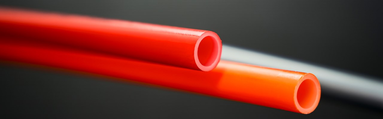 Red pex pipes